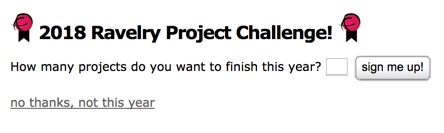 Tip: Try Our New Ravelry Project Challenge