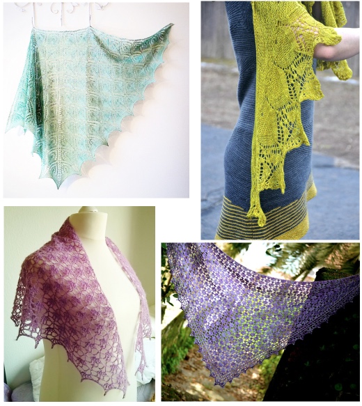 Community Eye Candy: Laceweight Shawls